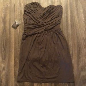 Express Wrap dress with optional straps